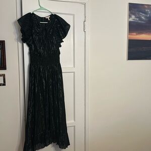 Rebecca Taylor Black Maxi Dress
